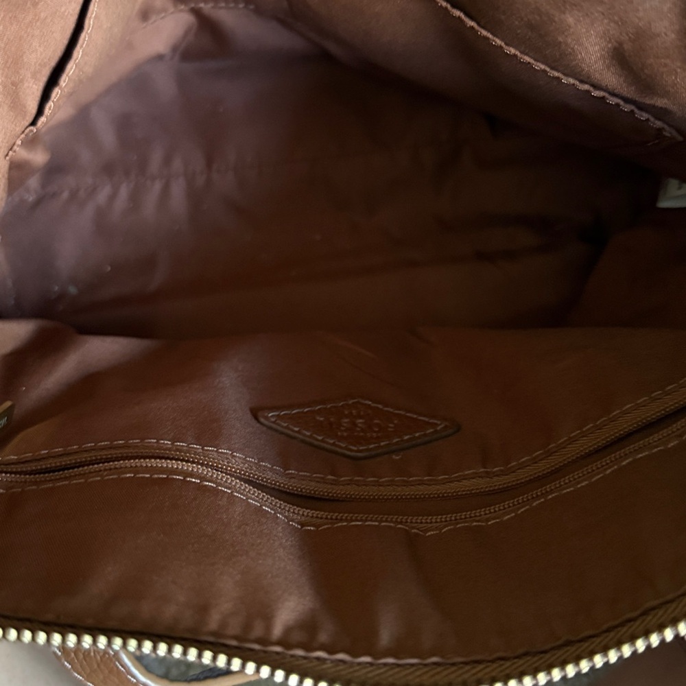 Fossil Brown Leather Bag - Picture 3 of 5
